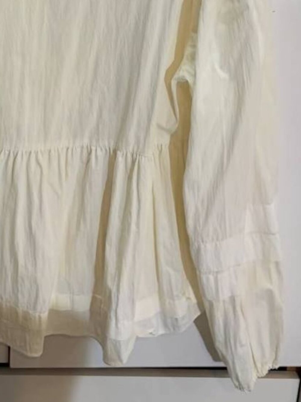 Cream Long Sleeve Top - Picture 3 of 3
